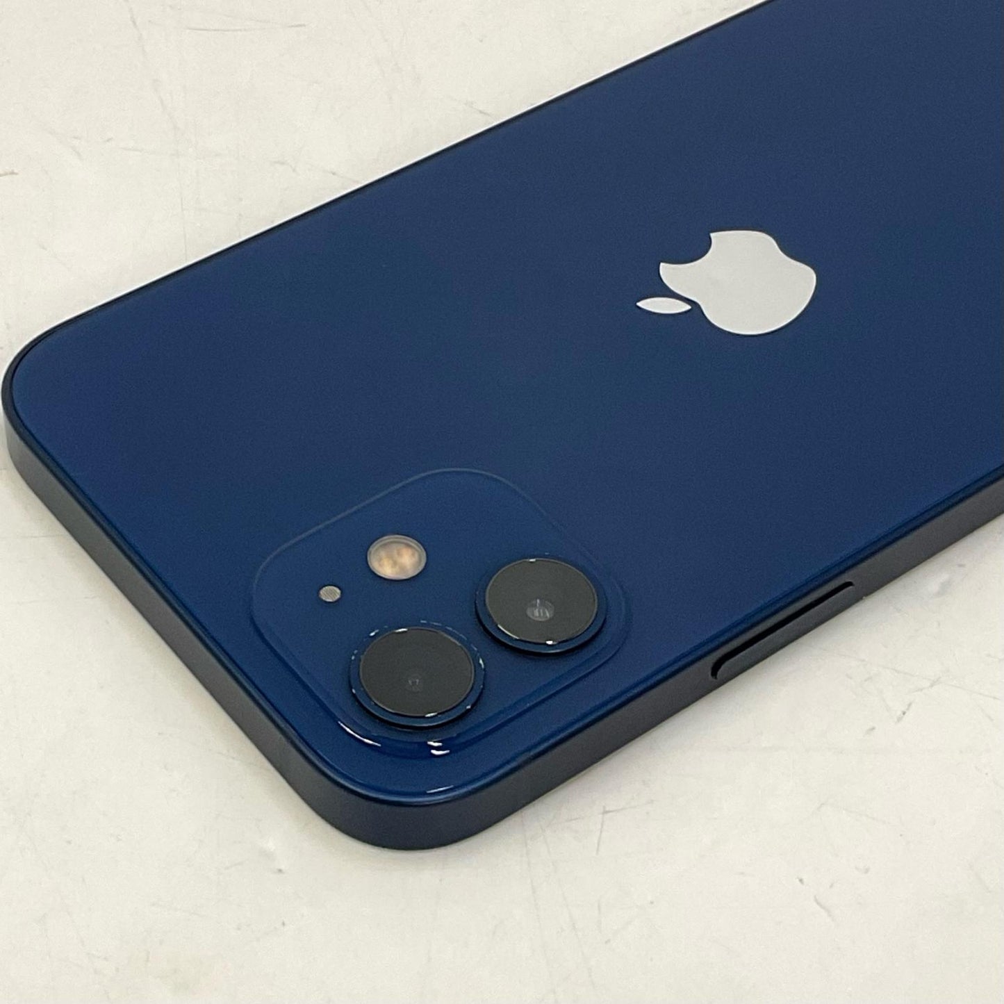 【全額返金保証】【最速発送】Apple iPhone iPhone 12 128GB ブルー au SIMフリー 白ロム 動作確認済 74%
