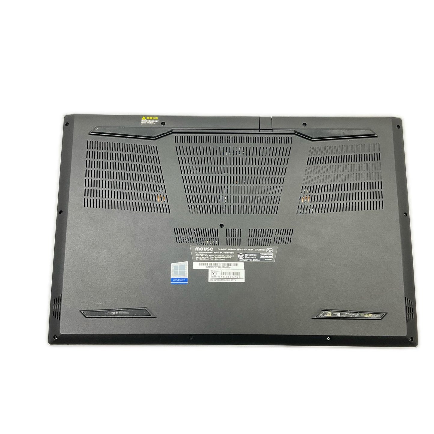 【全額返金保証】【最速発送】MouseComputer G-Tune BC-GNIDYM16R26-202X intel core i7-10875H 16GB M.2 SSD 512GB NVIDIA GeForce RTX 2060 100% 動作確認済