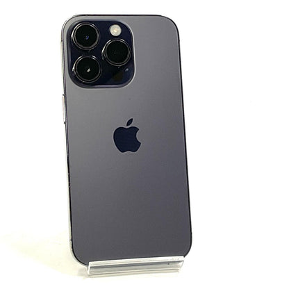【全額返金保証】【最速発送】Apple iPhone iPhone 14 Pro 256GB ディープパープル docomo SIMフリー 白ロム 美品 動作確認済 85%