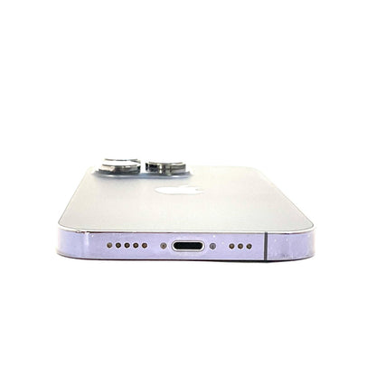 【全額返金保証】【最速発送】Apple iPhone iPhone 14 Pro 256GB ディープパープル docomo SIMフリー 白ロム 美品 動作確認済 85%