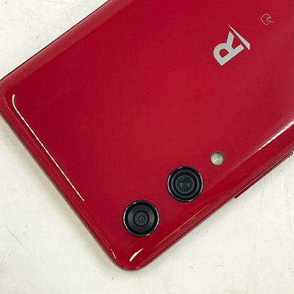 【全額返金保証】【最速発送】楽天モバイル Rakuten Hand 64GB レッド 楽天モバイル SIMフリー P710 白ロム 美品 動作確認済