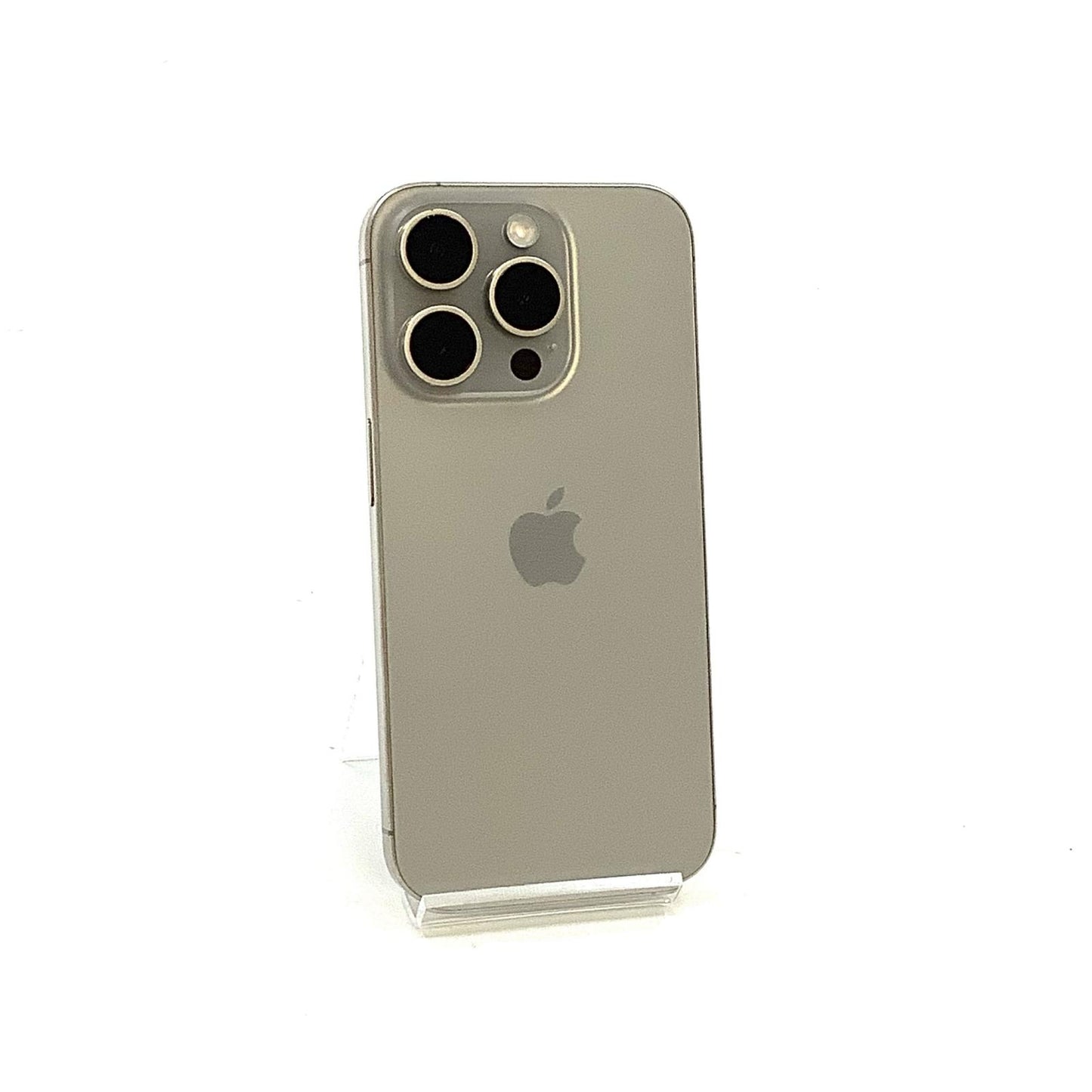 【全額返金保証】【最速発送】Apple iPhone iPhone 15 Pro 128GB ナチュラルチタニウム SIMフリー 白ロム 美品 動作確認済 90%