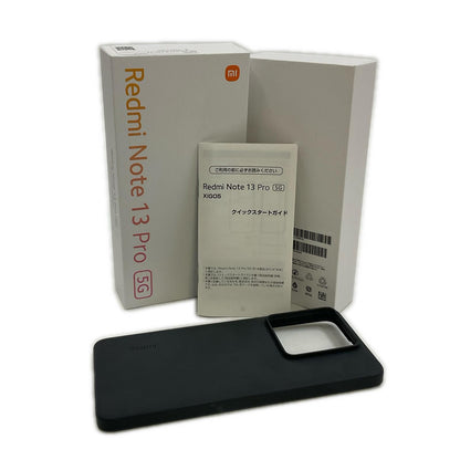 【全額返金保証】【最速発送】Xiaomi Redmi Note 13 Pro 5G 256GB オーロラパープル au SIMフリー XIG05 白ロム 動作確認済