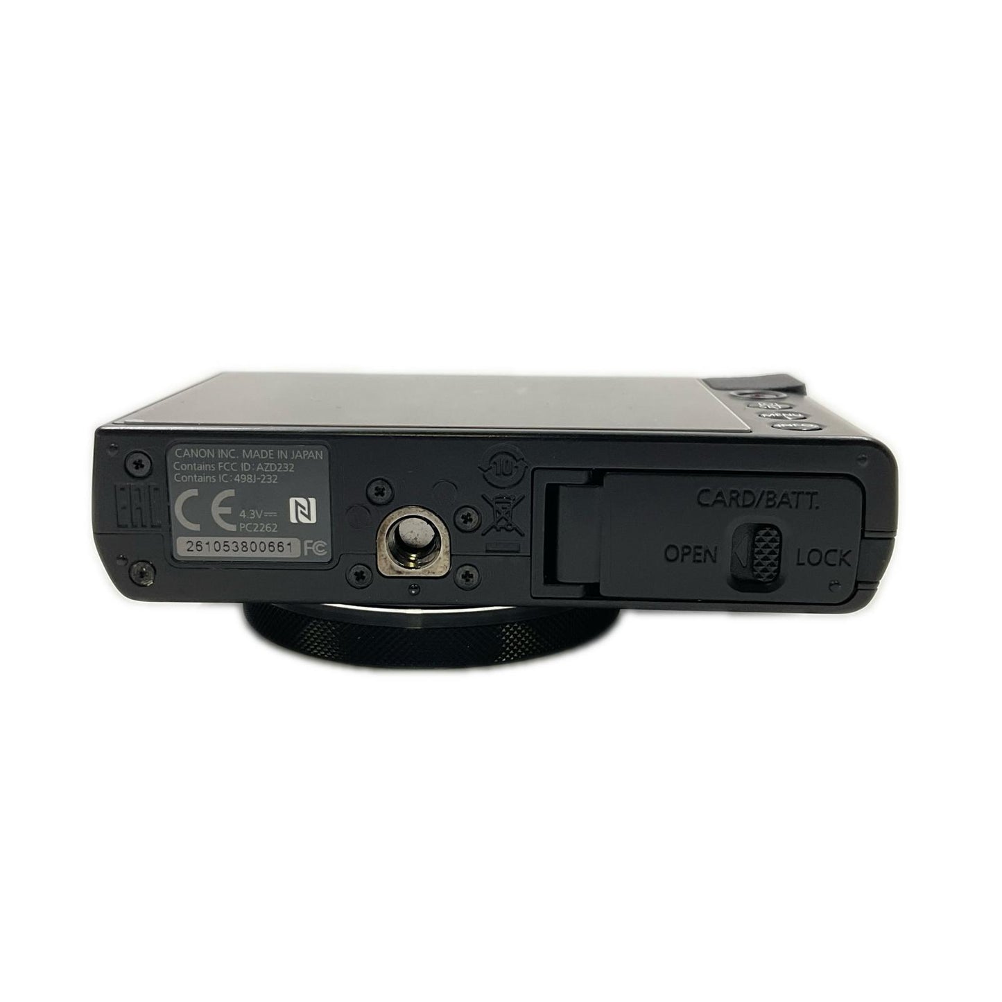 【全額返金保証】【最速発送】Canon コンパクトデジタルカメラ PowerShot G9 X ブラック 美品 動作確認済
