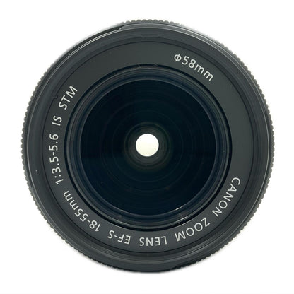 【最速発送】Canon EF-S 18-55mm F3.5-5.6 IS STM【難有】