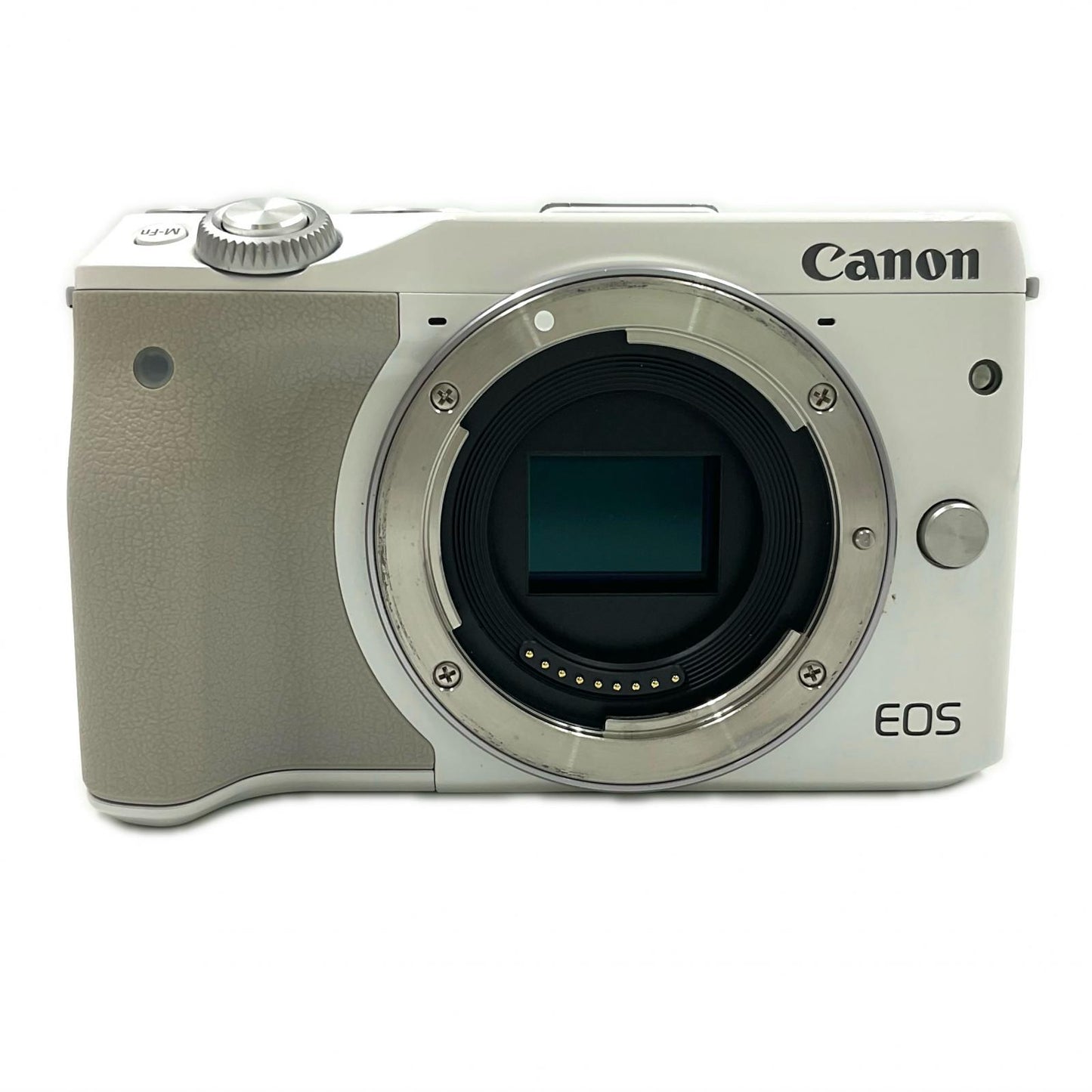 【全額返金保証】【最速発送】Canon デジタル一眼 EOS M3 ボディ ホワイト 美品 動作確認済