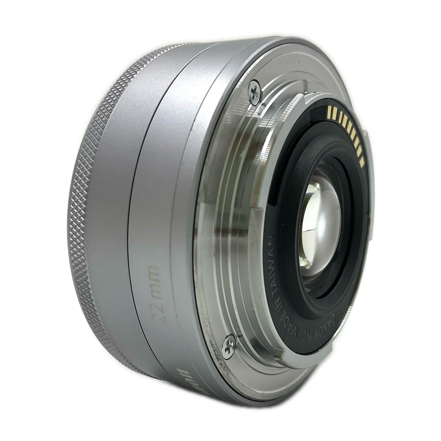 【全額返金保証】【最速発送】Canon EF-M22mm F2 STM シルバー 美品 動作確認済