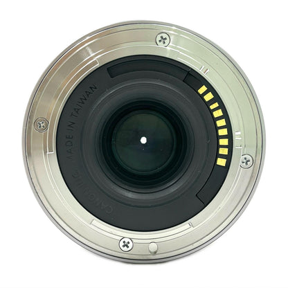 【全額返金保証】【最速発送】Canon EF-M22mm F2 STM シルバー 美品 動作確認済