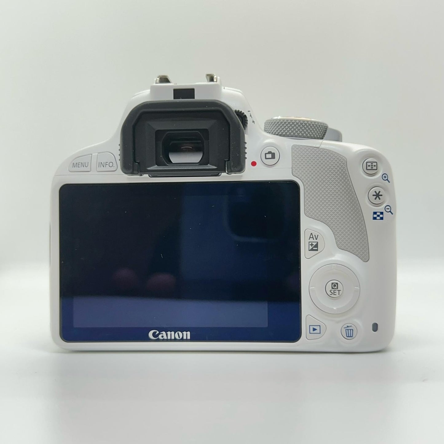【全額返金保証】【最速発送】 デジタル一眼 EOS Kiss X7 ボディ [ホワイト] 美品 動作確認済