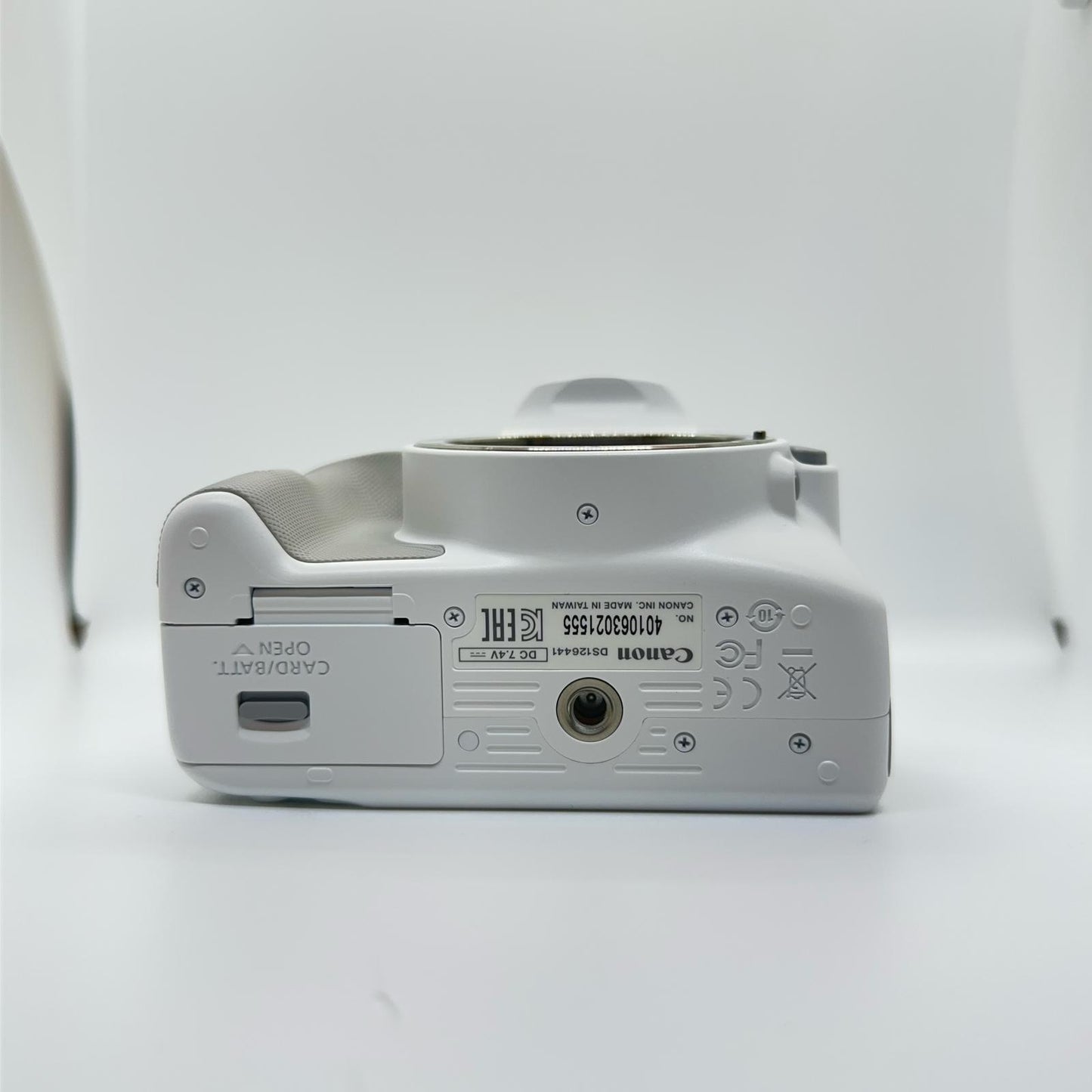 【全額返金保証】【最速発送】 デジタル一眼 EOS Kiss X7 ボディ [ホワイト] 美品 動作確認済