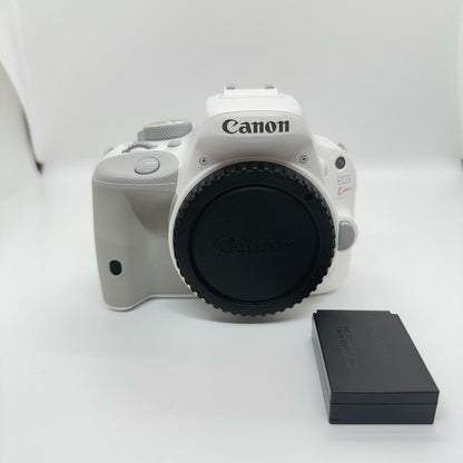 【全額返金保証】【最速発送】 デジタル一眼 EOS Kiss X7 ボディ [ホワイト] 美品 動作確認済