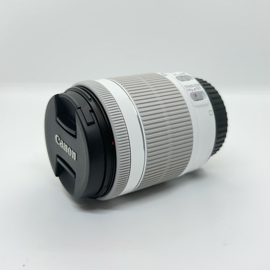 【全額返金保証】【最速発送】 EF-S18-55mm F3.5-5.6 IS STM 美品 動作確認済