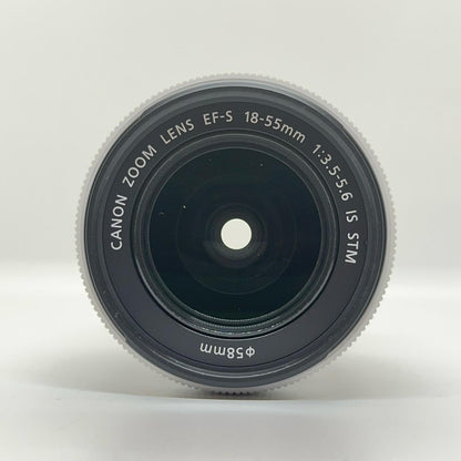 【全額返金保証】【最速発送】 EF-S18-55mm F3.5-5.6 IS STM 美品 動作確認済