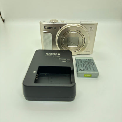 【全額返金保証】【最速発送】 コンパクトデジタルカメラ PowerShot SX620 HS [ホワイト] 動作確認済