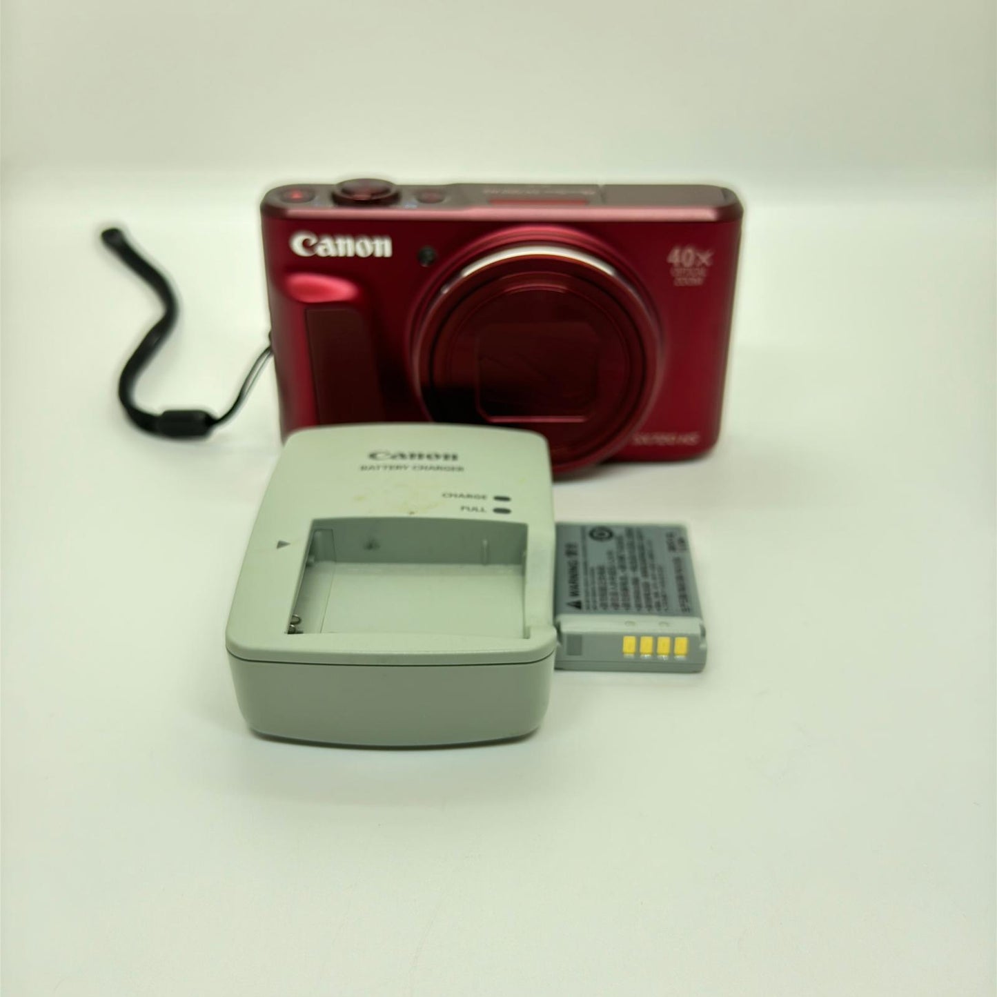 【全額返金保証】【最速発送】 コンパクトデジタルカメラ PowerShot SX720 HS [レッド] 美品 動作確認済