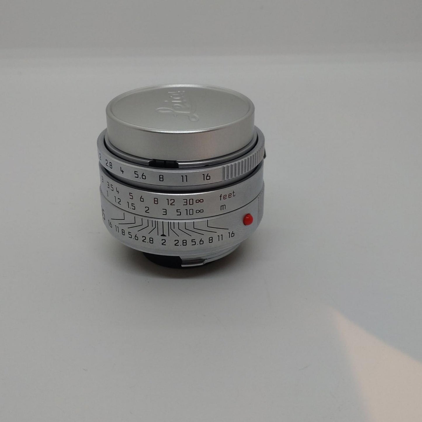 【全額返金保証】【最速発送】 Summicron-M 35mm F2 ASPH E39 [シルバー] 美品 動作確認済