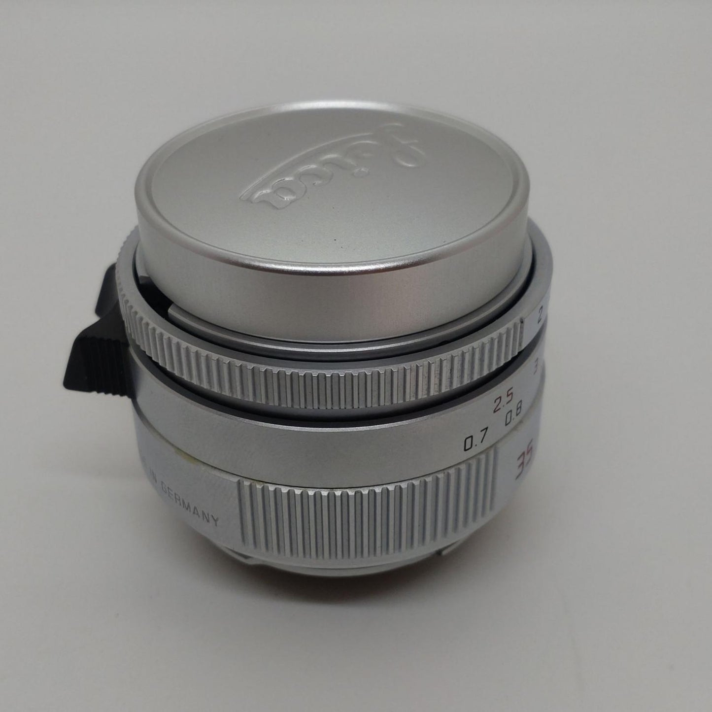 【全額返金保証】【最速発送】 Summicron-M 35mm F2 ASPH E39 [シルバー] 美品 動作確認済