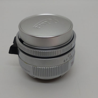 【全額返金保証】【最速発送】 Summicron-M 35mm F2 ASPH E39 [シルバー] 美品 動作確認済