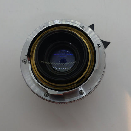 【全額返金保証】【最速発送】 Summicron-M 35mm F2 ASPH E39 [シルバー] 美品 動作確認済