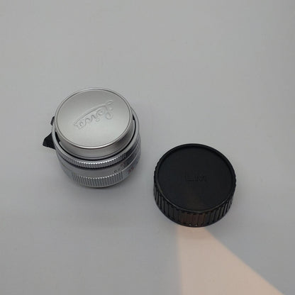 【全額返金保証】【最速発送】 Summicron-M 35mm F2 ASPH E39 [シルバー] 美品 動作確認済
