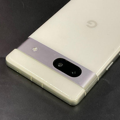 【全額返金保証】【最速発送】Google Pixel Pixel 7a 128GB スノー docomo SIMフリー Pixel 7a 白ロム 美品 動作確認済