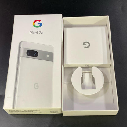 【全額返金保証】【最速発送】Google Pixel Pixel 7a 128GB スノー docomo SIMフリー Pixel 7a 白ロム 美品 動作確認済