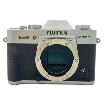 【全額返金保証】【最速発送】FUJIFILM デジタル一眼 X-T20 シルバー 美品 動作確認済