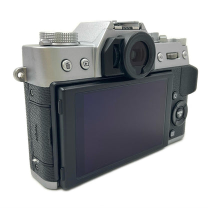 【全額返金保証】【最速発送】FUJIFILM デジタル一眼 X-T20 シルバー 美品 動作確認済