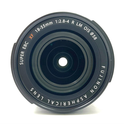 【全額返金保証】【最速発送】FUJIFILM フジノンレンズ XF18-55mmF2.8-4 R LM OIS 美品 動作確認済