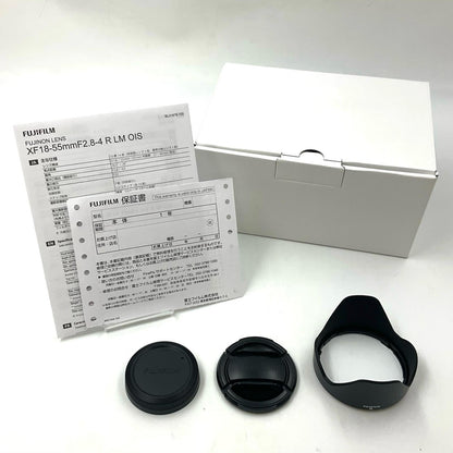 【全額返金保証】【最速発送】FUJIFILM フジノンレンズ XF18-55mmF2.8-4 R LM OIS 美品 動作確認済