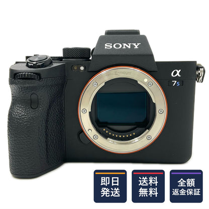 【全額返金保証】【最速発送】Sony デジタル一眼 α7S III ILCE-7SM3 ボディ ブラック 美品 動作確認済