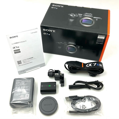 【全額返金保証】【最速発送】Sony デジタル一眼 α7S III ILCE-7SM3 ボディ ブラック 超美品 動作確認済
