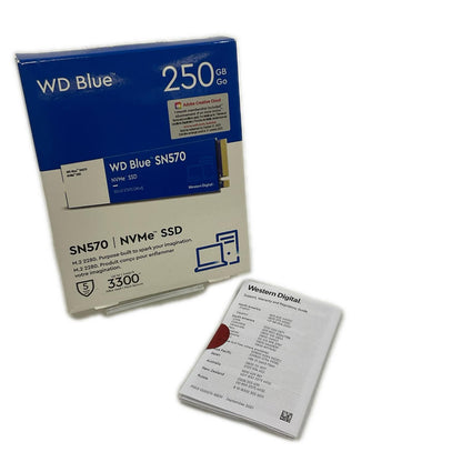 【全額返金保証】【最速発送】Sandisk ストレージ WD Blue 250GB 美品 動作確認済