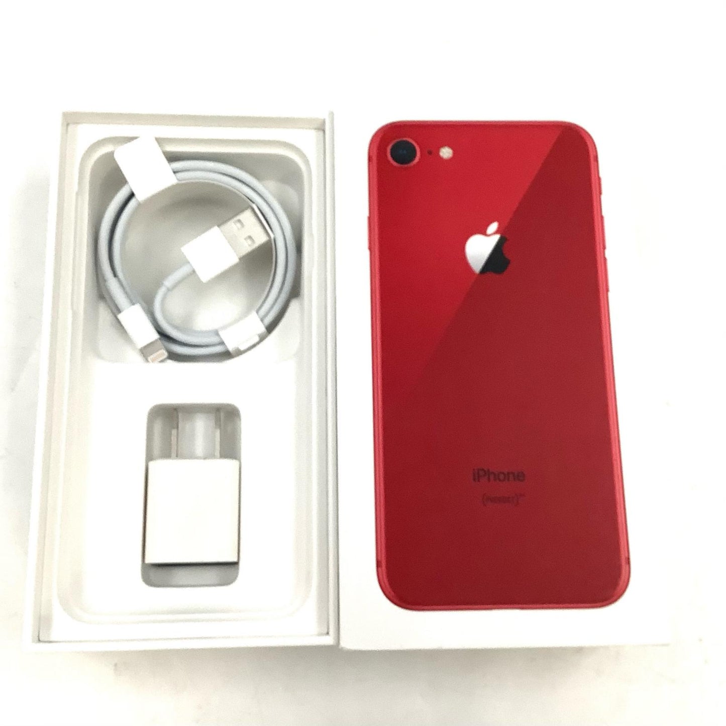 【全額返金保証】【最速発送】Apple iPhone iPhone 8 64GB (PRODUCT)RED docomo SIMフリー 白ロム 動作確認済 78%