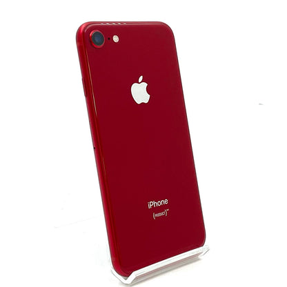【全額返金保証】【最速発送】Apple iPhone iPhone 8 64GB (PRODUCT)RED SIMフリー 白ロム 動作確認済 80%