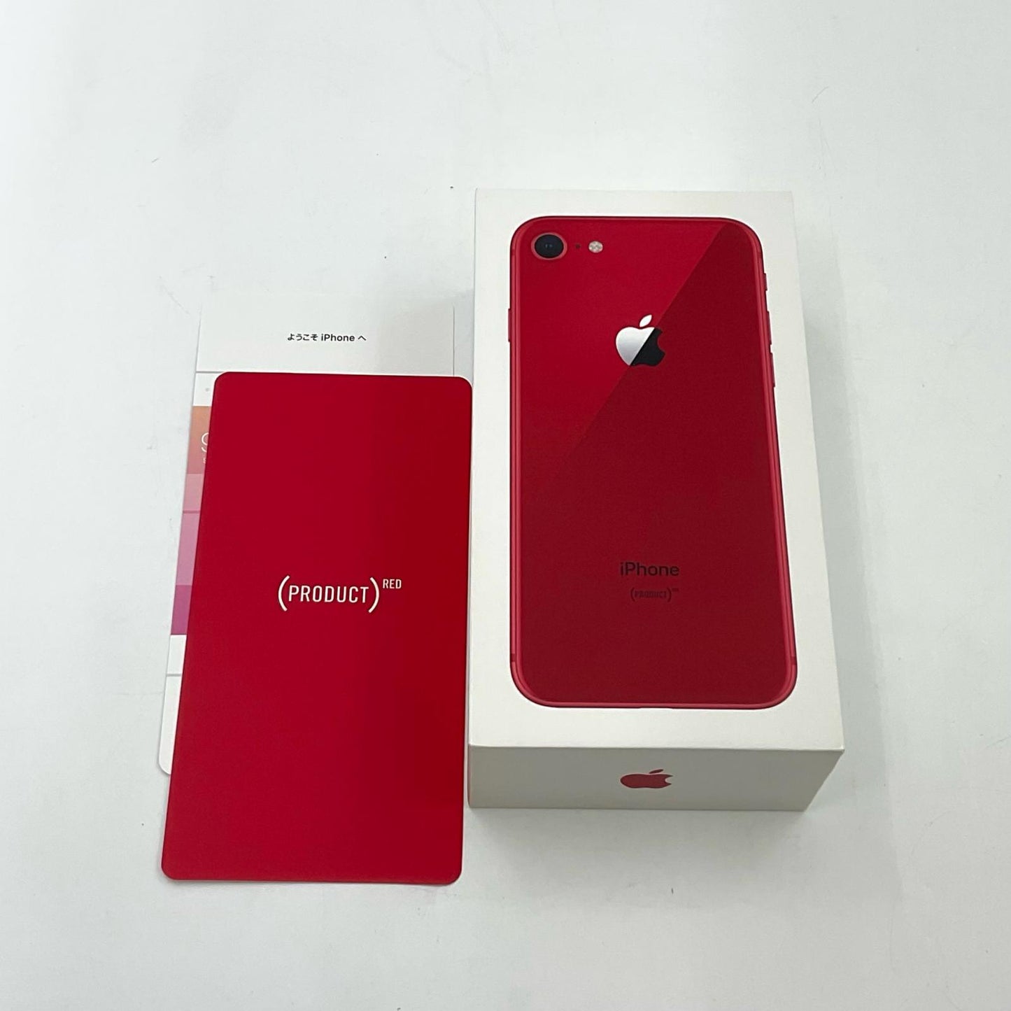 【全額返金保証】【最速発送】Apple iPhone iPhone 8 64GB (PRODUCT)RED SIMフリー 白ロム 動作確認済 80%