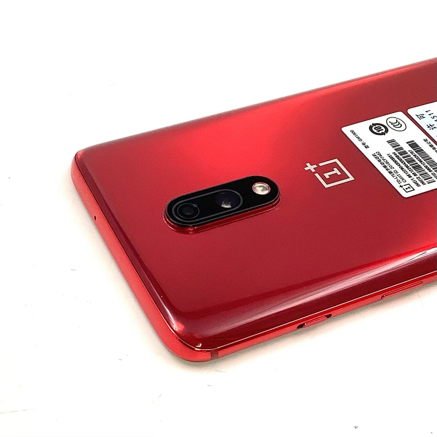 【全額返金保証】【最速発送】OnePlus OnePlus 7 256GB レッド SIMフリー GM1900 白ロム 美品 動作確認済
