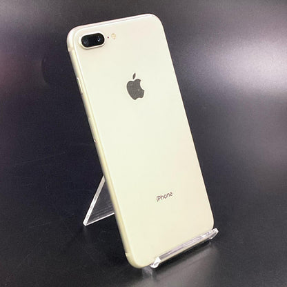 【全額返金保証】【最速発送】Apple iPhone iPhone 8 Plus 64GB シルバー au SIMフリー 白ロム 動作確認済 81%