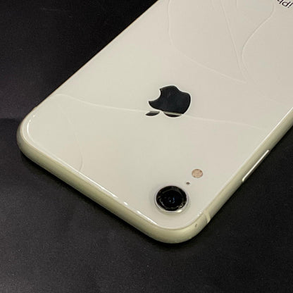 【最速発送】Apple iPhone iPhone XR 64GB ホワイト au 白ロム【難有】 91%