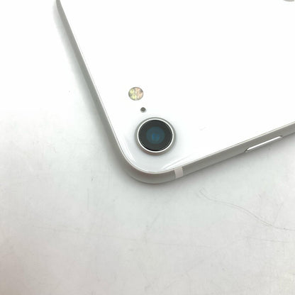 【全額返金保証】【最速発送】Apple iPhone SE（第2世代） 128GB ホワイト SIMフリー 白ロム 美品 動作確認済 80%
