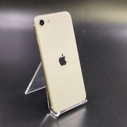 【最速発送】Apple iPhone iPhone SE（第3世代） 128GB スターライト Softbank SIMフリー 白ロム【難有】 91%