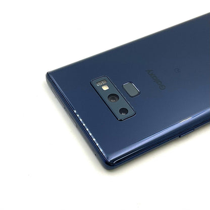 【全額返金保証】【最速発送】SAMSUNG Galaxy Note9 128GB オーシャンブルー au SCV40 白ロム 美品 動作確認済