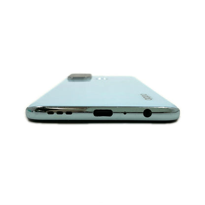 【全額返金保証】【最速発送】OPPO Reno 5 A 128GB アイスブルー Softbank SIMフリー A103OP 白ロム 美品 動作確認済