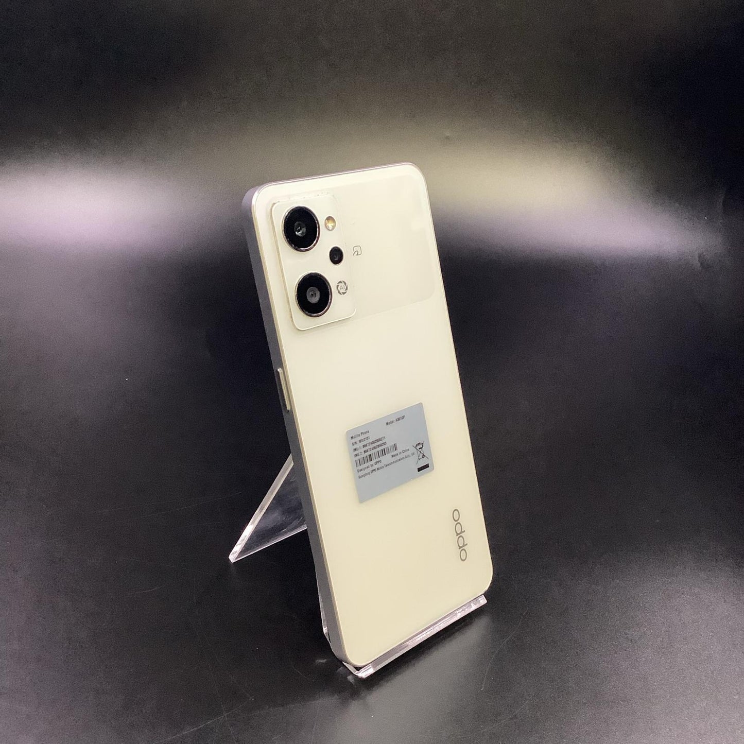 【最速発送】OPPO Reno 9 A 128GB ムーンホワイト Softbank SIMフリー A301OP 白ロム【難有】