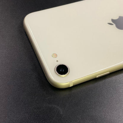 【全額返金保証】【最速発送】Apple iPhone iPhone SE（第3世代） 128GB ホワイト SIMフリー 白ロム 動作確認済 83%