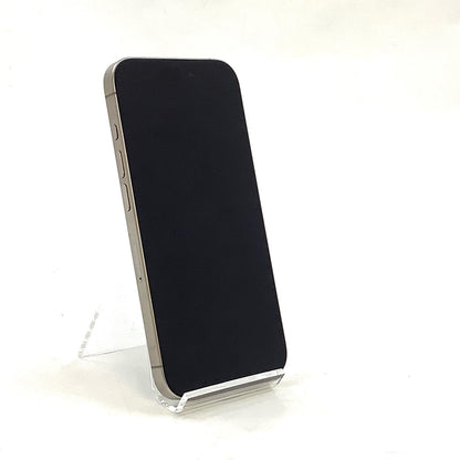 【全額返金保証】【最速発送】Apple iPhone iPhone 15 Pro 128GB ナチュラルチタニウム SIMフリー 白ロム 美品 動作確認済 86%