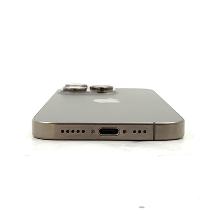 【全額返金保証】【最速発送】Apple iPhone iPhone 15 Pro 128GB ナチュラルチタニウム SIMフリー 白ロム 美品 動作確認済 86%