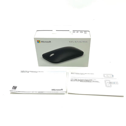 【全額返金保証】【最速発送】Microsoft モダン モバイル マウス KTF-00007 美品 動作確認済