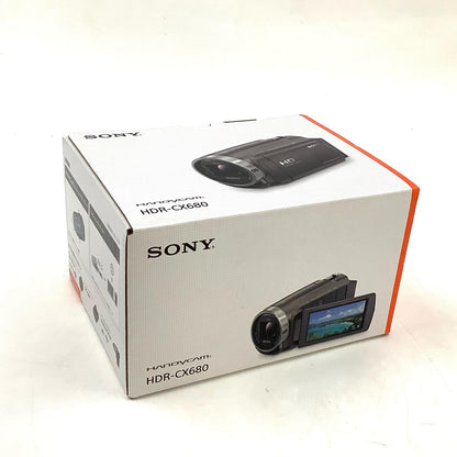 【全額返金保証】【最速発送】Sony HDR-CX680/Ｗ 新品未開封 即納OK