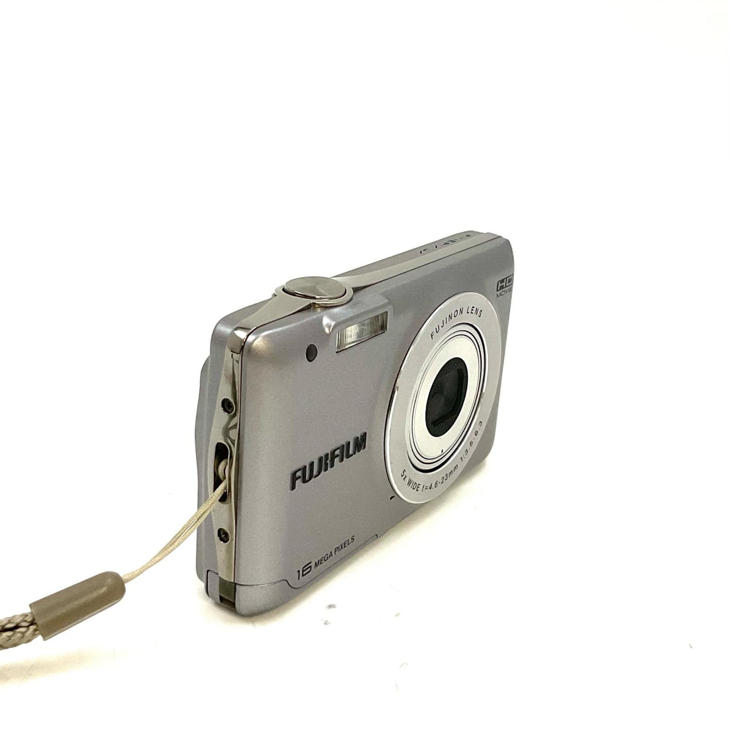 【全額返金保証】【最速発送】FUJIFILM コンパクトデジタルカメラ FinePix JX550（シルバー） 美品 動作確認済